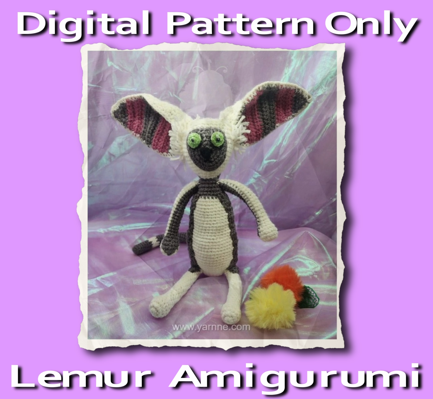 Pattern: Lemur ( Digital Download )