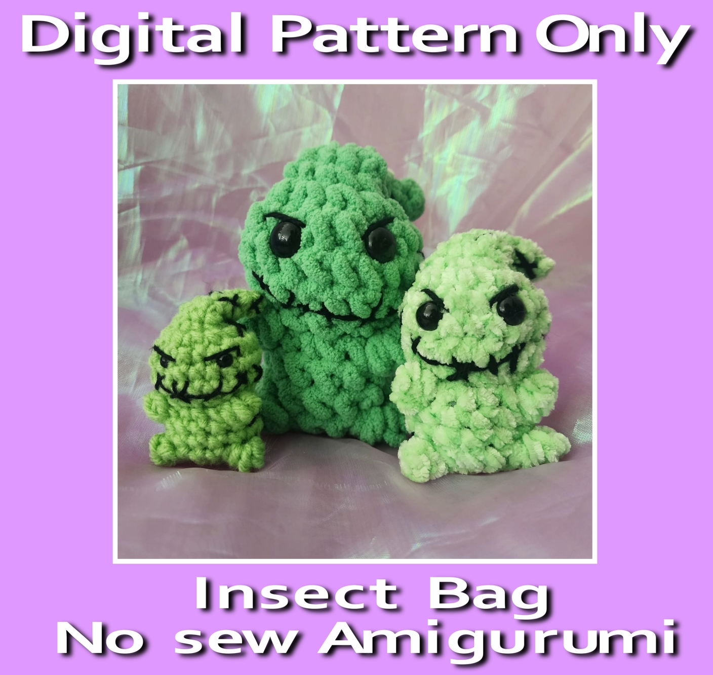 Pattern: Insect Bag Villain ( Digital Download )